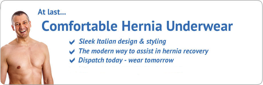 Underworks Men Mens Inguinal Hernia Brief